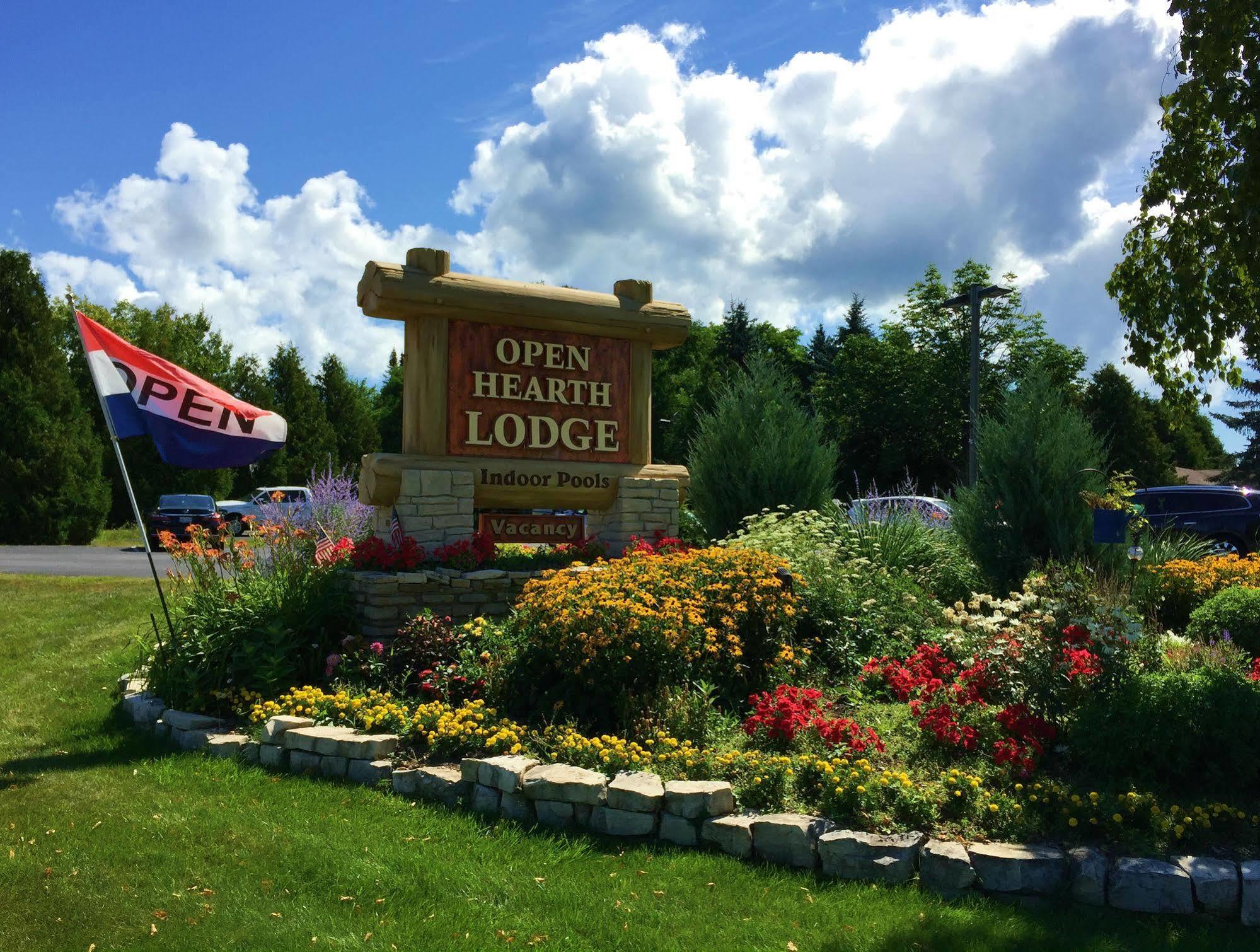 Open Hearth Lodge Sister Bay Exterior foto